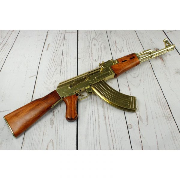 Fusil Kalashnikov AK-47 dorado DENIX