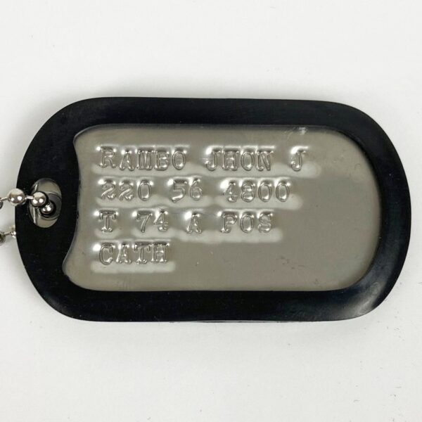 Pareja de chapas de identificación “Dog Tag” - Imagen 7