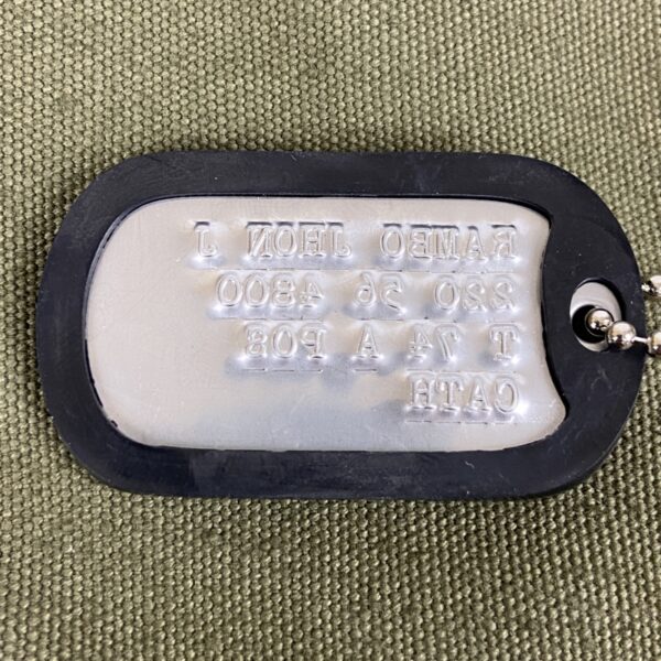 Pareja de chapas de identificación “Dog Tag” - Imagen 5