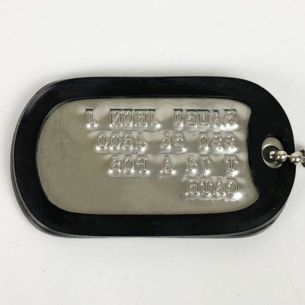 Pareja de chapas de identificación “Dog Tag” - Imagen 8