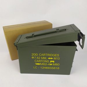 Caja munición 7,62mm USA Nueva