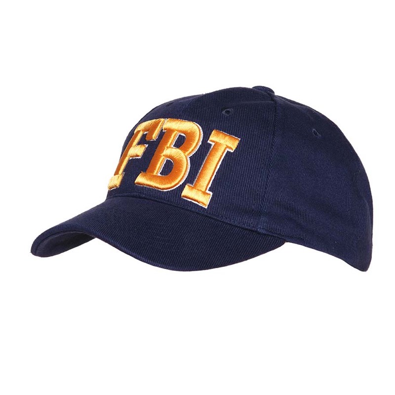 Gorra Bordada FBI 100 Algodón Militaria Sagrada Familia