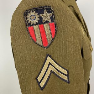 Chaqueta de Servicio de la USAF 2ª Guerra Mundial China-Burma-India
