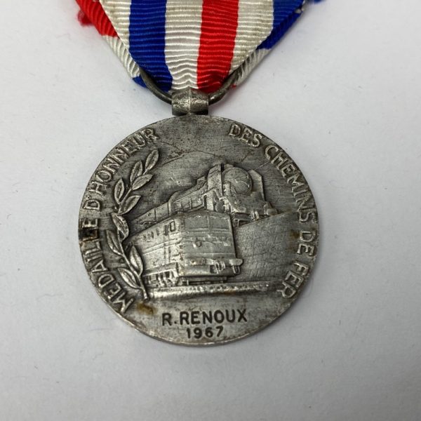 Medalla de Ferrocarriles Francesa 1967