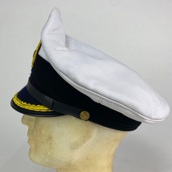 Gorra de Plato de Oficial Alemán Kriegsmarine