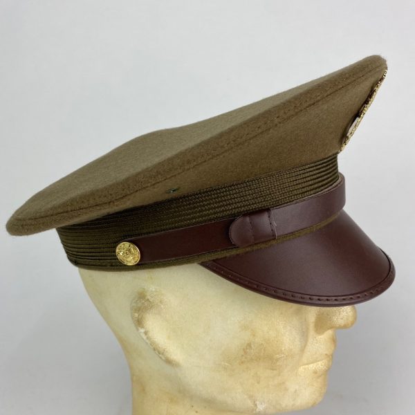 Gorra de Plato de Oficial U.S. 2ª Guerra Mundial