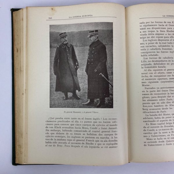 Libro La Guerra europea 1914-1919