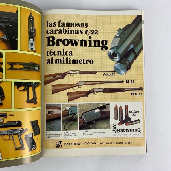 Libro recopilatorio Revista Armas 1983