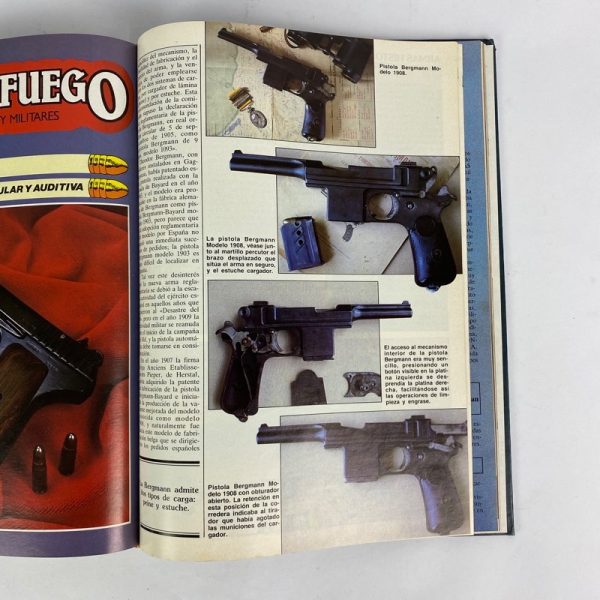 Libro recopilatorio Revista Armas 1983