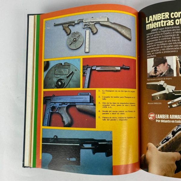 Libro recopilatorio Revista Armas 1984. Completo