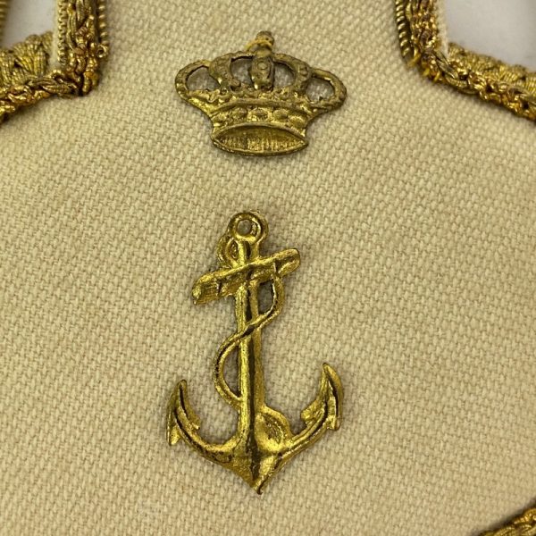 Charreteras de Oficial de la Armada Alfonso XIII