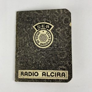 Cartilla de la SER Radio Alcira años 50