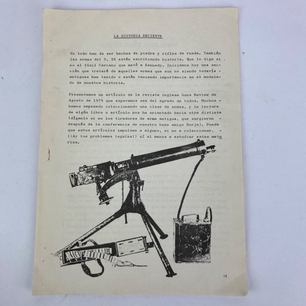 Transcripción articulo sobre la Ametralladora Vickers
