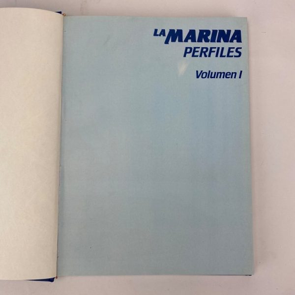 Libro La Marina, Editorial Delta. Tomo 1 y 2