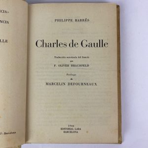 Libro Charles de Gaulle el Salvador de Francia