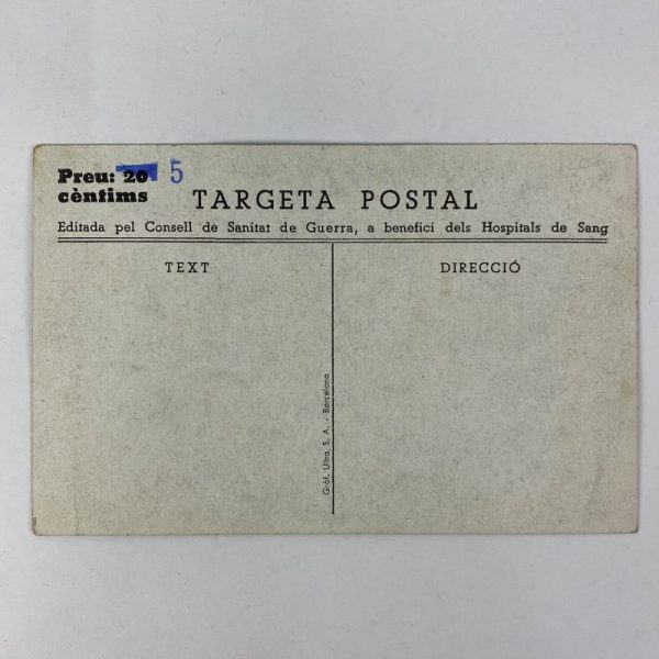 Tarjeta Postal guerra civil