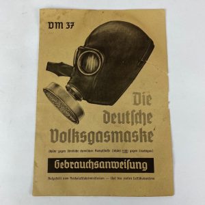 german manual vm 37 gas mask