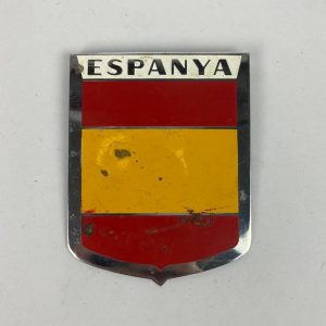 Placa de Coche con Escudo de España