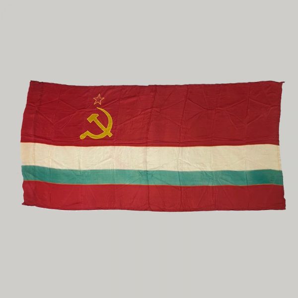 Bandera sovietica Tayikistán