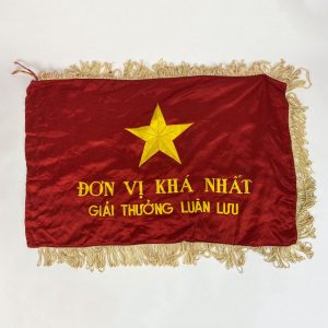 Bandera Vietnam del Norte Premio Mejor Unidad
