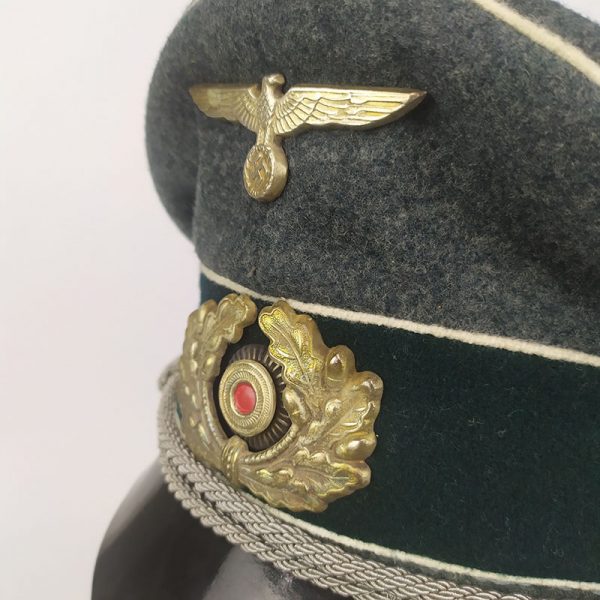 Gorra de plato Oficial Alemán WW2 REPRO - Imagen 6