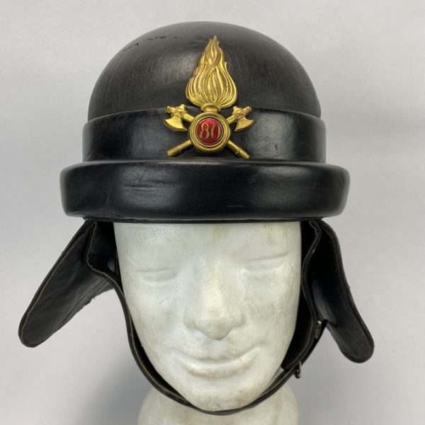Casco de Bombero Motorista Italia 1955 - Imagen 2