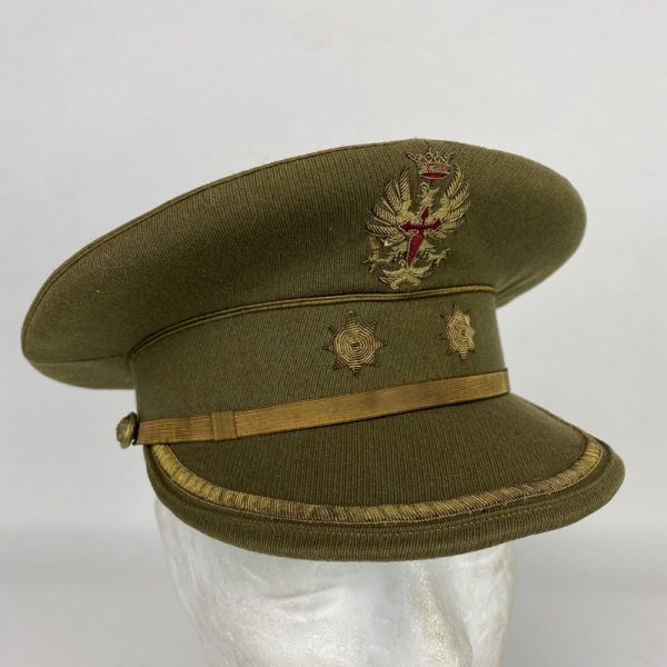 Gorra de Teniente Coronel época de Franco