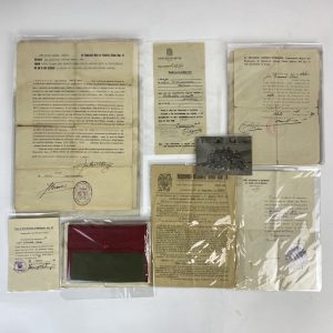 Documentos y Cartilla Militar periodo 1936-1955