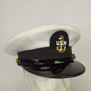 Gorra de plato Suboficial Jefe USN