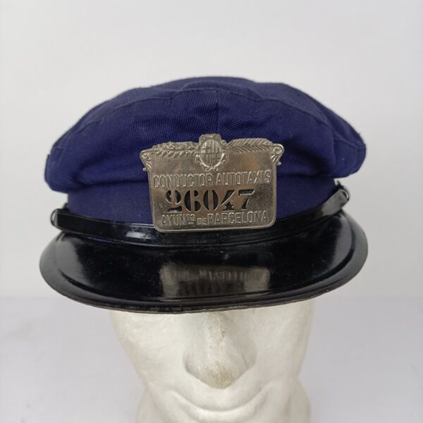 Gorra para Conductor de autotaxis de Barcelona - Imagen 3