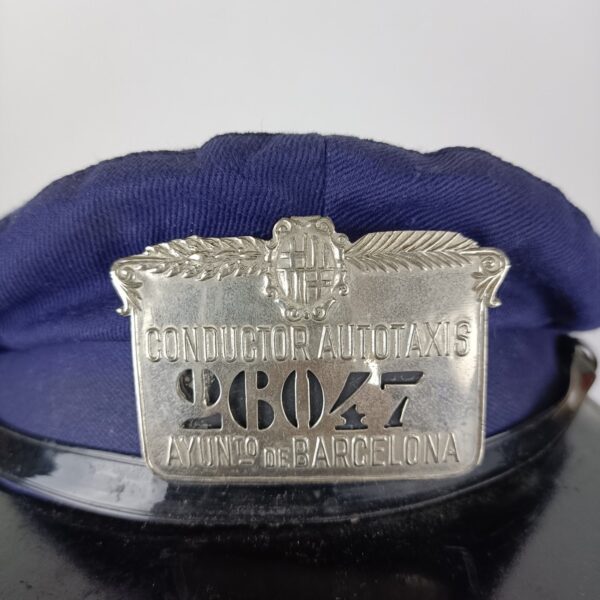 Gorra para Conductor de autotaxis de Barcelona - Imagen 7