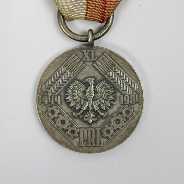 Medalla 40 Aniversario Polonia Popular
