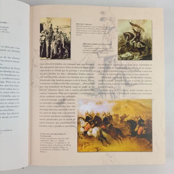 Libro Atlas Ilustrado Guerra Marruecos Susaeta