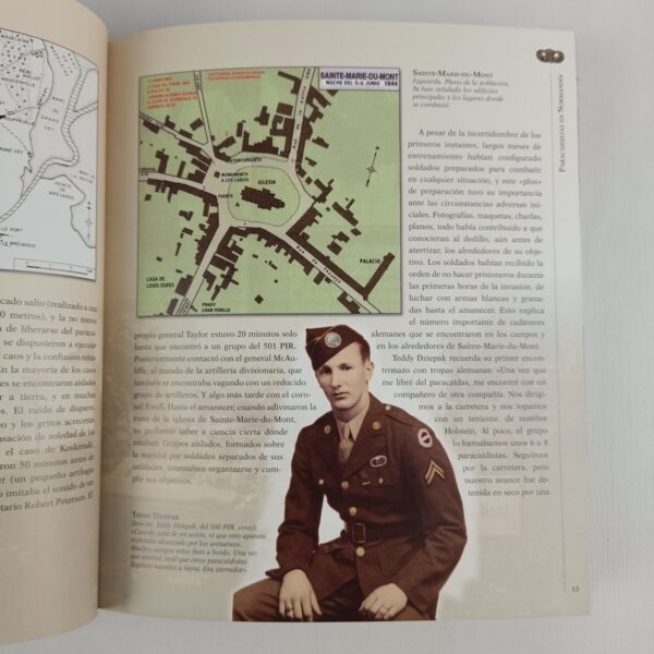 Libro Paracaidistas en Normandia Tikal