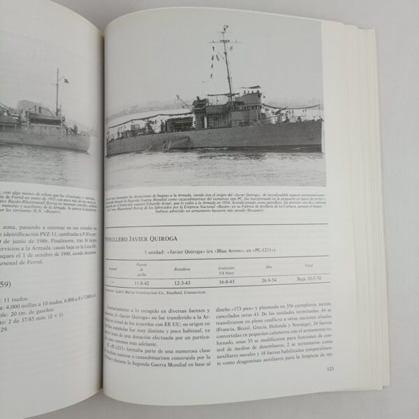 Libro Buques de la Armada Española Juan Luis Coello Lillo