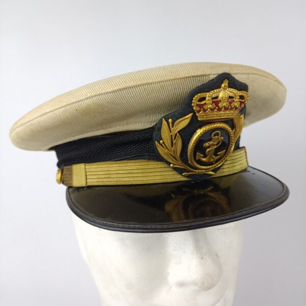 Gorra de Oficial de la Armada Española