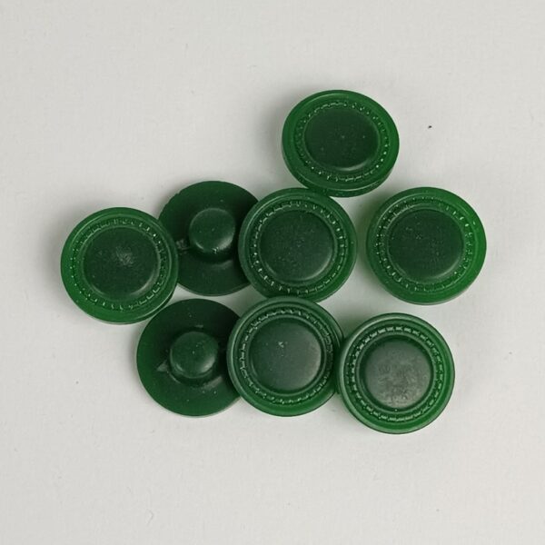 Botones de pasta Verde de la Guerra Civil