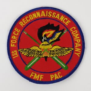 Parche 1st Force Reconnaissance Company FMF PAC