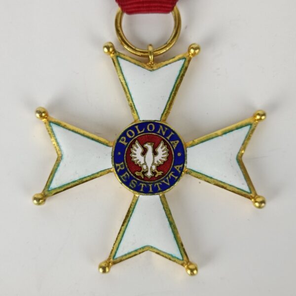 Orden de Polonia Restituta 1944 Cruz de OficialOrden de Polonia Restituta 1944 Cruz de Oficial