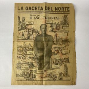 Periódico La Gaceta del Norte Guerra Civil Española