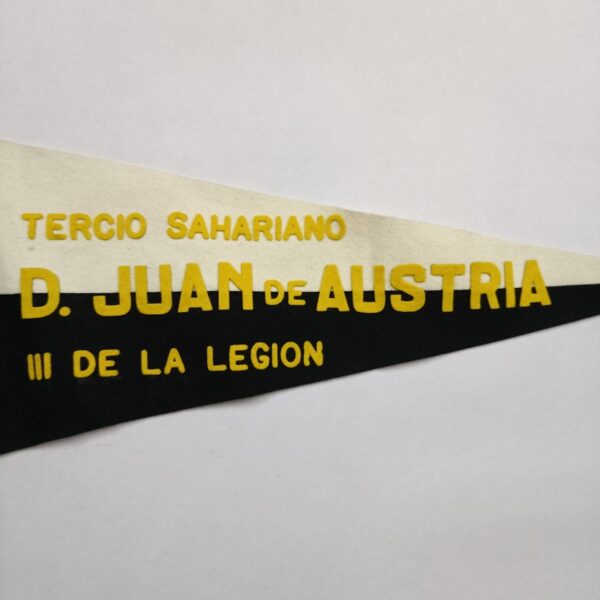 Banderín del Tercio Sahariano D. Juan de Austria