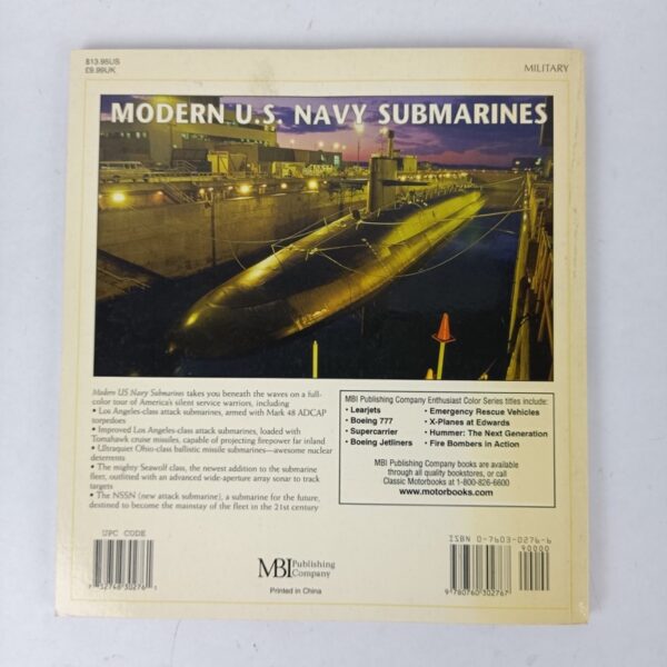 Libro Modern US Navy Submarines
