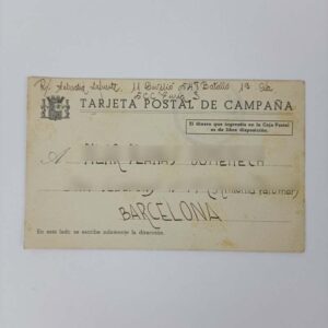 Carta de la 11ª División "Lister" Guerra Civil Española