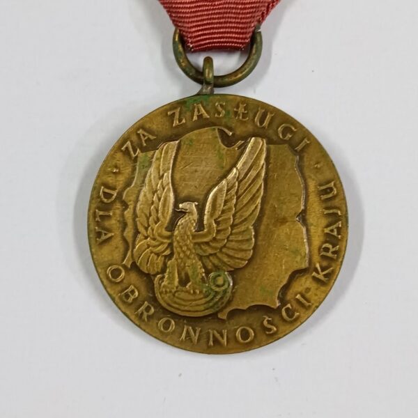 Medalla al Mérito en la Defensa del Pais Polonia