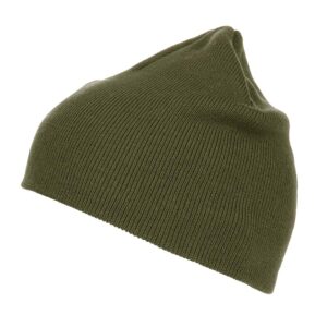 Gorra militar de lana verde