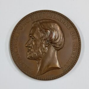 Moneda de bronce Jean-Victor Poncelet