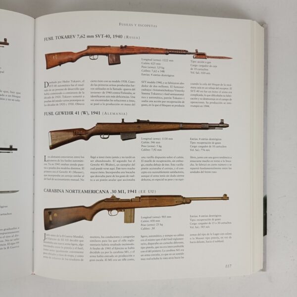 Libro Atlas Ilustrado de Armas de Fuego