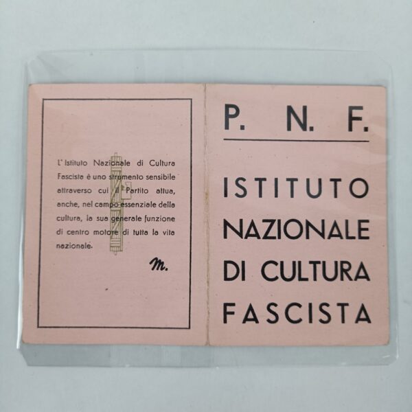 Lote de Documentos PNF Italia WW2