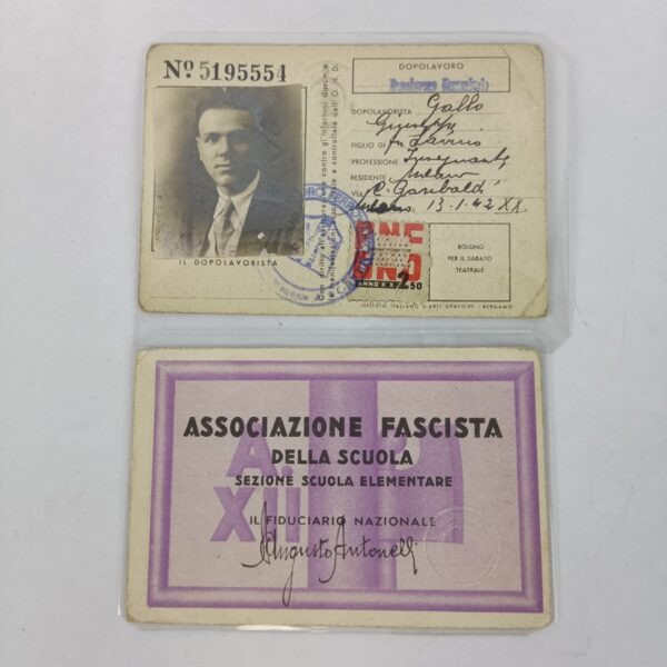 Lote de Documentos Italia WW2