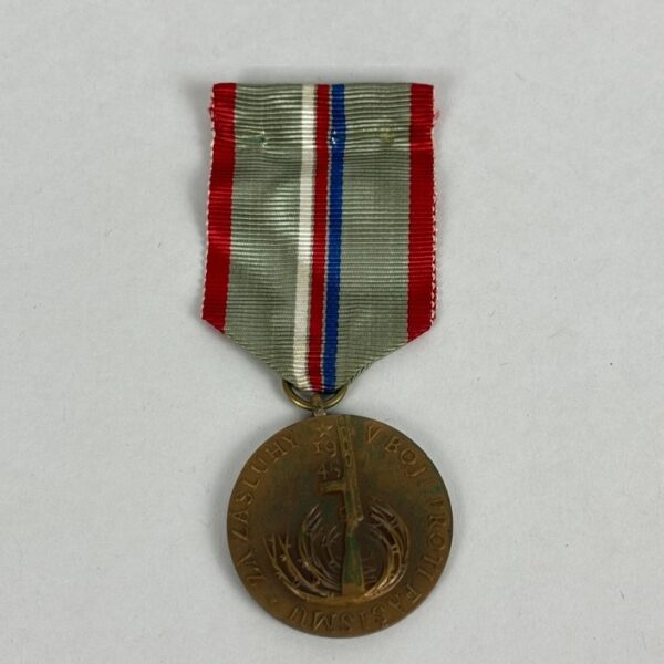 Medalla 20 años victoria sobre el Fascismo Checoslovaquia